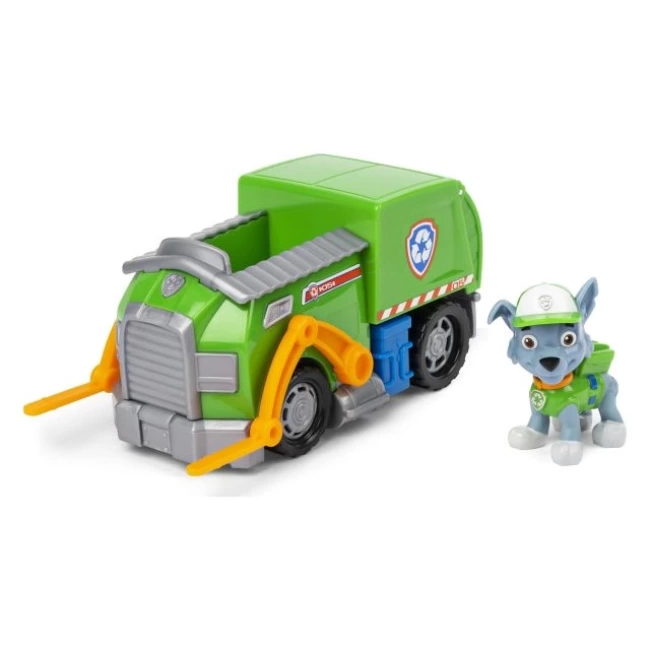 Paw Patrol, Rockynin Koleksiyon Figürlü Geri Dönüşüm Kamyonu Aracı