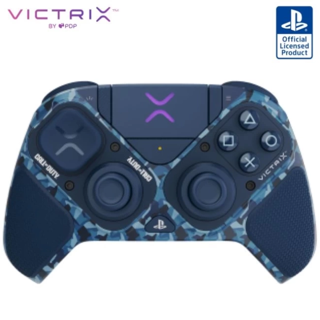 PDP Victrix Pro BFG PS5 Kablosuz Controller COD Camo Blue
