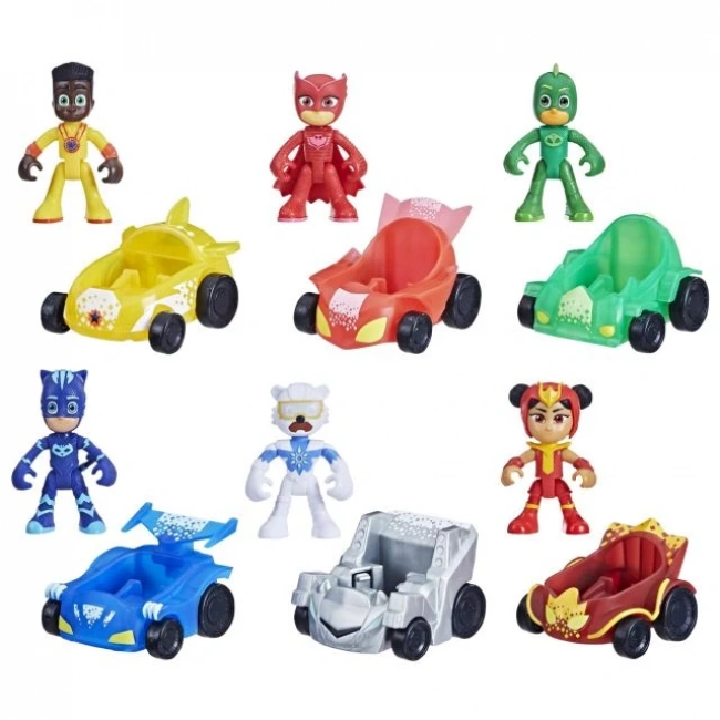 PJ Masks Power Heroes Racer Koleksiyonu 6 Figürlü Oyuncak