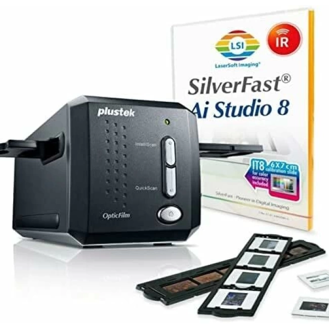 Plustek OpticFilm 8200i AI - 35mm Film ve Slayt Tarayıcı