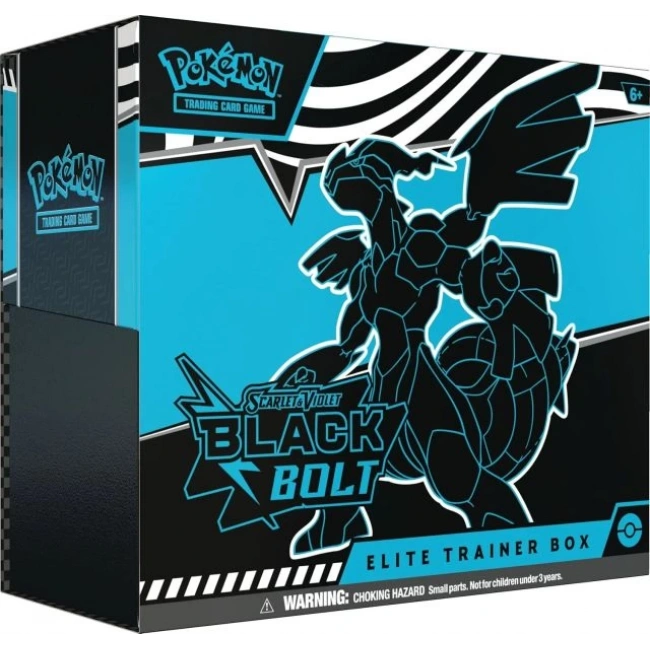 Pokemon TCG Scarlet & Violet 10.5 Black Bolt Elite Trainer Kutusu