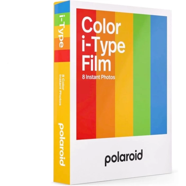 Polaroid Anında Renkli I-Tipi Film - 40x Film Paketi - 6010 Renkli Beyaz Çerçeve