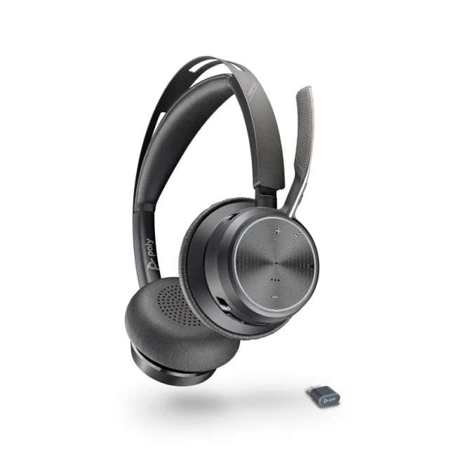 Poly Voyager Focus 2 UC Kablosuz Kulaklık Headset