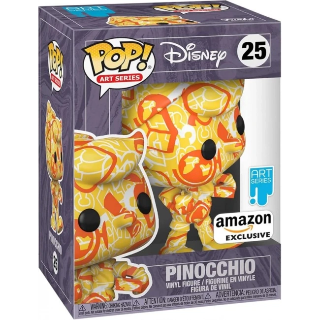 POP Artist Series: Disney Treasures from The Vault - Pinocchio Figürü