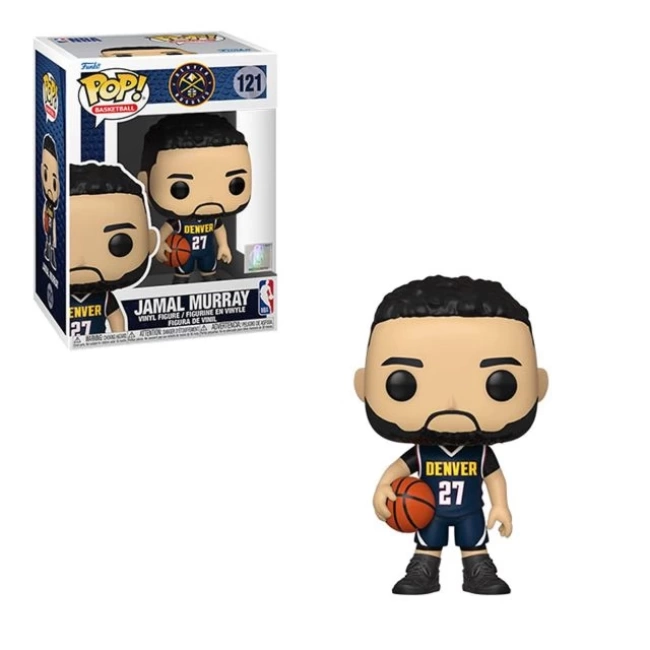 POP NBA: Nuggets - Jamal Murray Figürü (Dark Blue Jersey)