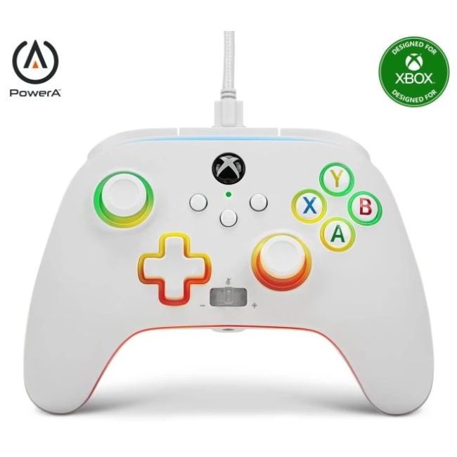 PowerA Xbox Serisi X|S Spectra Kablolu Oyun Kumandası White