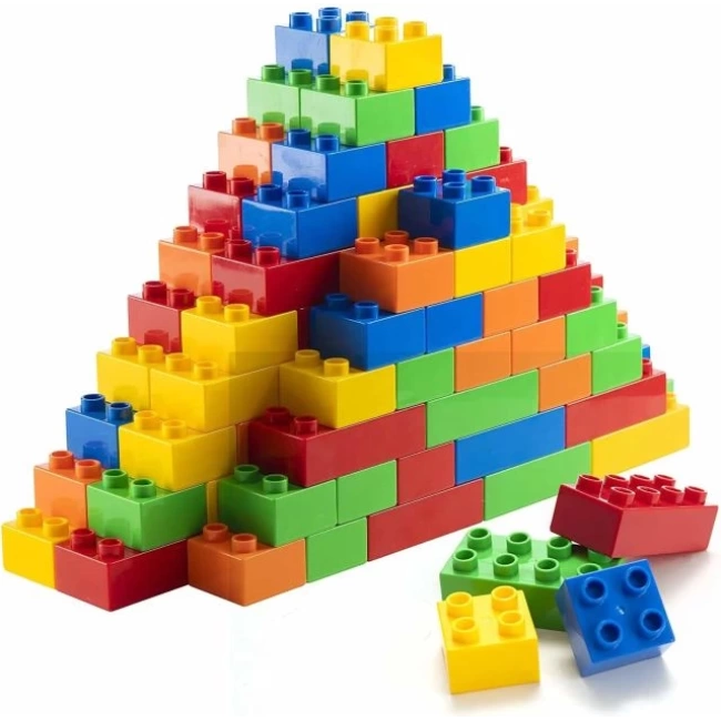 PREXTEX 3+ Çocuk Mega Blok Yapı Taşları Oyuncak 150 Pieces