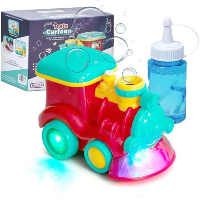 PREXTEX Bump & Go Baloncuk Üfleyen Traktör Oyuncağı