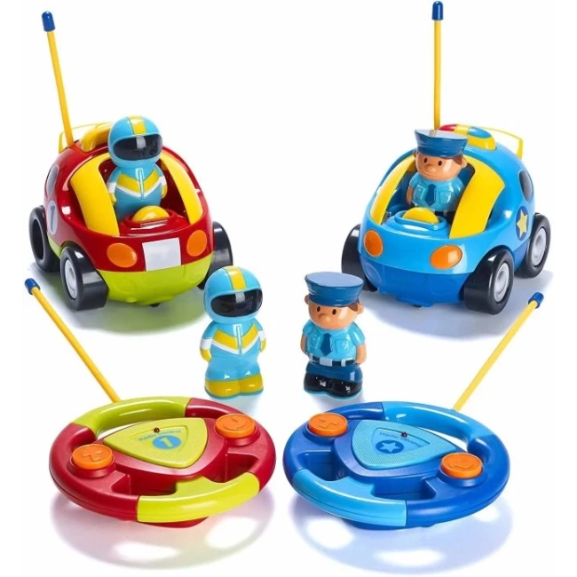 PREXTEX Uzaktan Kumandalı Araba Race Car/Police Car