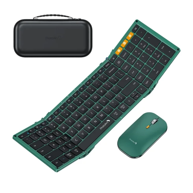 ProtoArc XKM01 Katlanabilir Klavye ve Fare Green