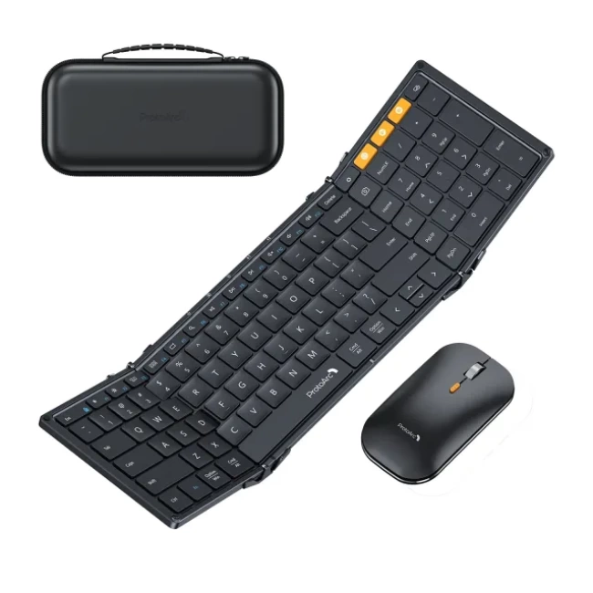 ProtoArc XKM01 Katlanabilir Klavye ve Fare Black