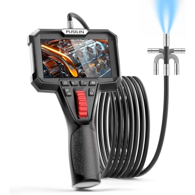 Pusilin Işıklı Endoskop Kamerası - 1m Kablo Tek Lens/6.2mm/1m Kablo