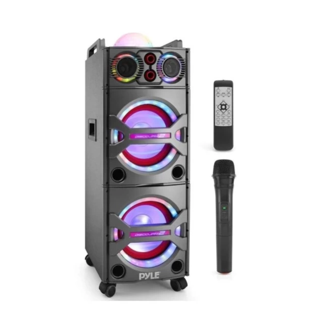 Pyle Bluetooth PA Karaoke Hoparlör Siyah