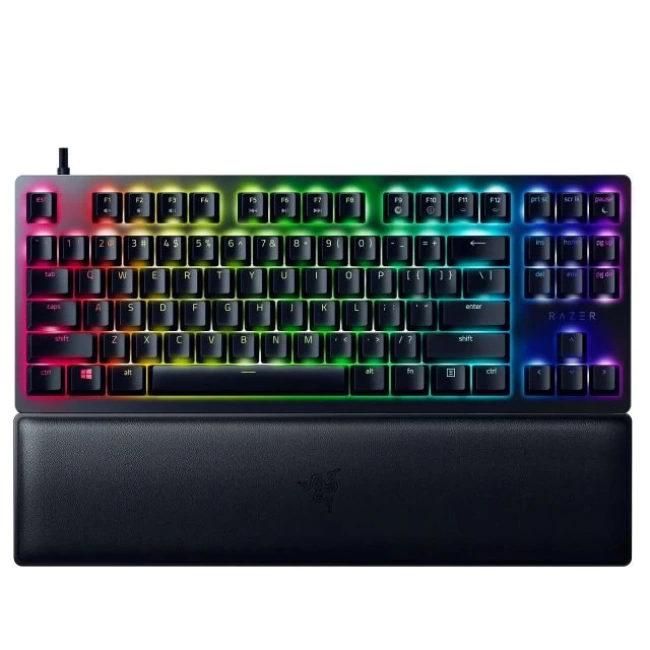 Razer Huntsman V2 TKL Sayısal Tuş Takımız Oyun Klavyesi Klasik Siyah Huntsman V2 TKL Linear Optical Switches