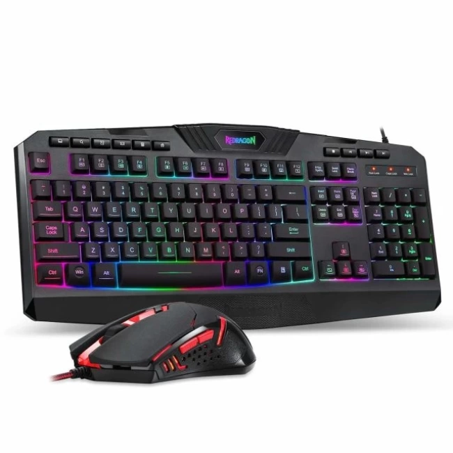 Redragon S101 Kablolu Oyun Klavyesi ve Faresi Black