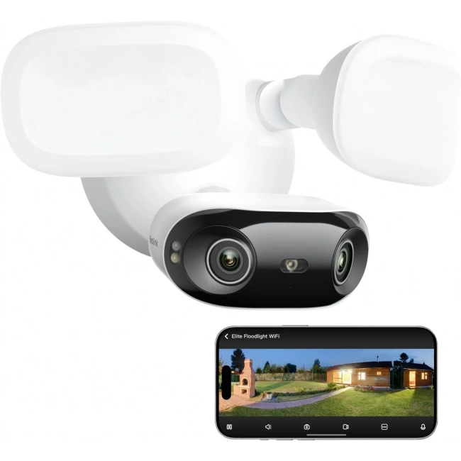 Reolink Elite Floodlight WiFi, 4K 8MP - 180 Derece Panoramik Kablolu Projektör Kamera