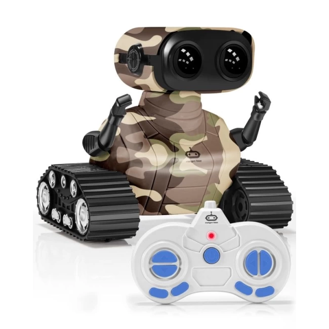 Robot Oyuncak Şarj Edilebilir 3 Yaş ve üzeri Camo Yellow
