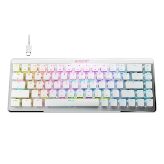 ROCCAT Pro Tenkeyless Lineer Optik Titan Switch PC Oyun Klavyesi