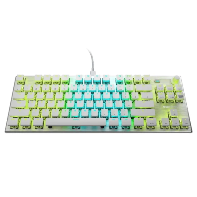 ROCCAT Pro Tenkeyless Lineer Optik Titan Switch PC Oyun Klavyesi