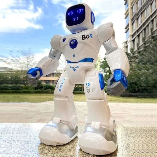 Ruko Uzaktan Kumandalı Robot   Carle Robotlar 4+ Yaş Blue