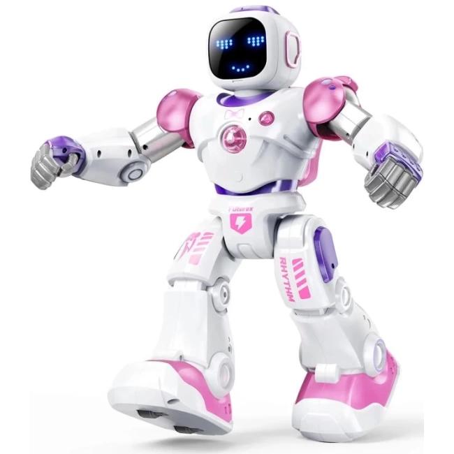 Ruko Uzaktan Kumandalı Robot   Carle Robotlar 4+ Yaş Pink