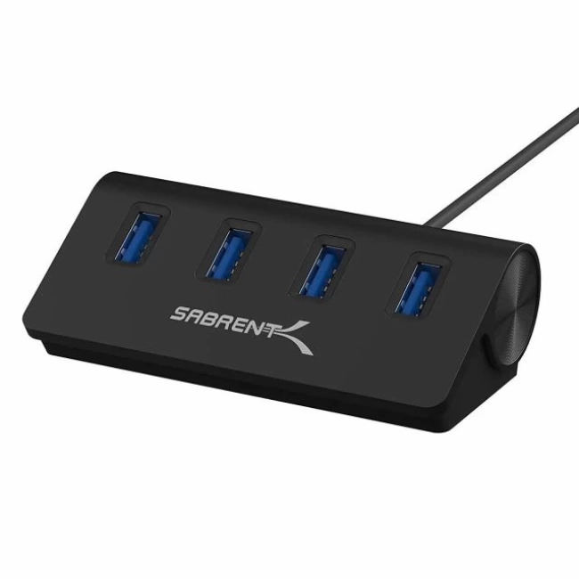 SABRENT USB 3.0  Yekpare Alüminyum Taşınabilir Veri Hubı (HB-MC3B)
