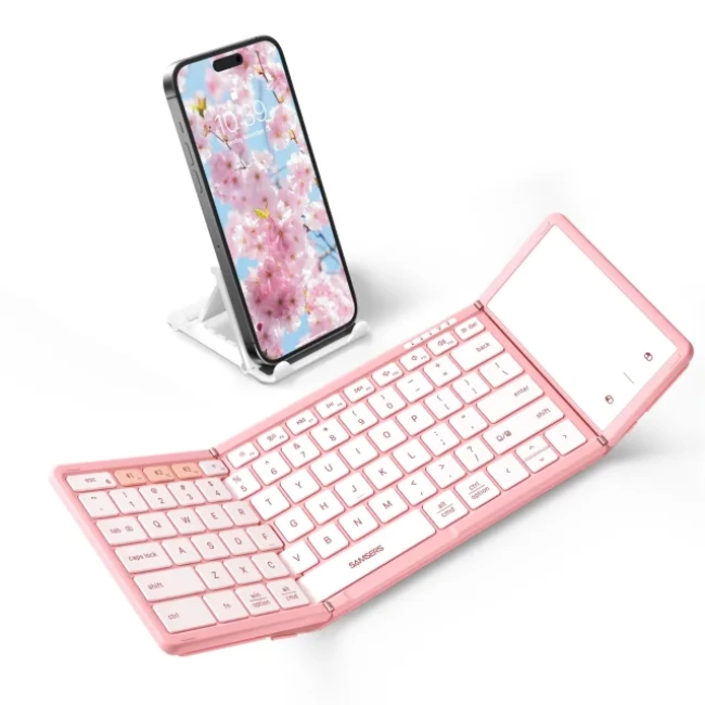 Samsers TouchPadli Katlanabilir Bluetooth Klavye