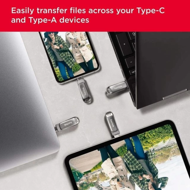 SanDisk Ultra Dual Drive Luxe USB Bellek