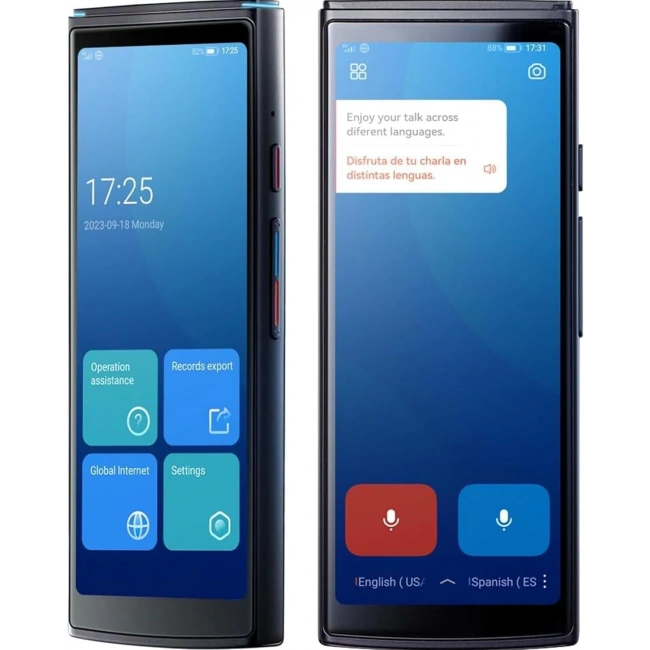 Jarvisen Gerçek Zamanlı Çift Yönlü Anlık Sesli Dil Çevirmeni - 108 Dil