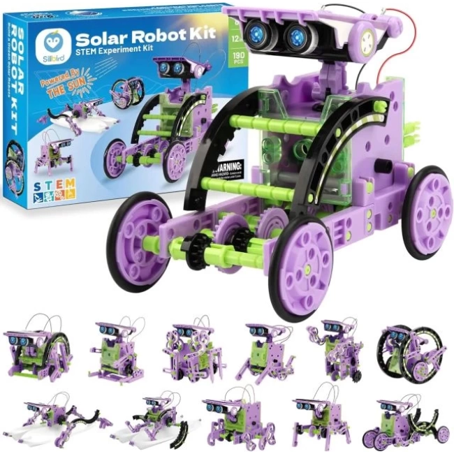 Sillbird STEM 12si 1 Arada Solar Robot Oyuncak