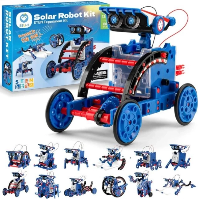 Sillbird STEM 12si 1 Arada Solar Robot Oyuncak