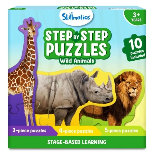 Skillmatics Adım Adım Yapboz - 40 Parça