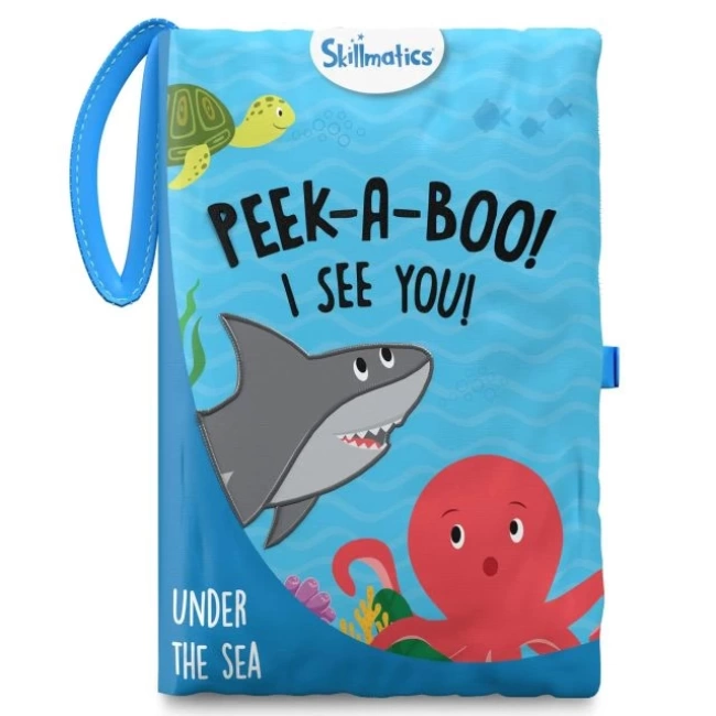 Skillmatics Peek-A-Boo Yumuşak Kumaş Kitabı