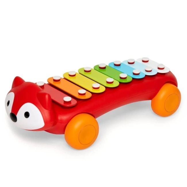 Skip Hop Dinosaur Pull Along Baby Müzikli Oyuncak