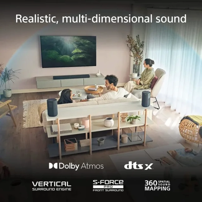 Sony HT-A3000 3.1 Kanal Dolby Atmos Surround Ses Çubuğu Soundbar Only