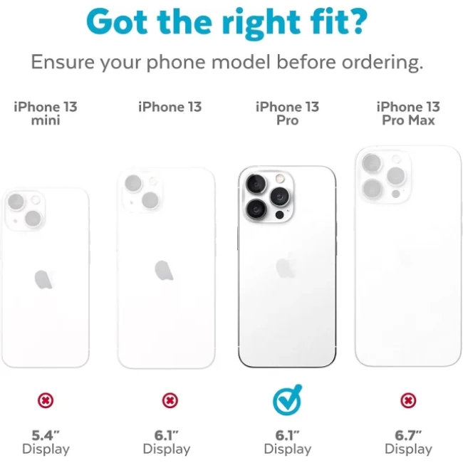Speck iPhone 13 Pro Kılıfı Harmony Blue/Chiffon Pink