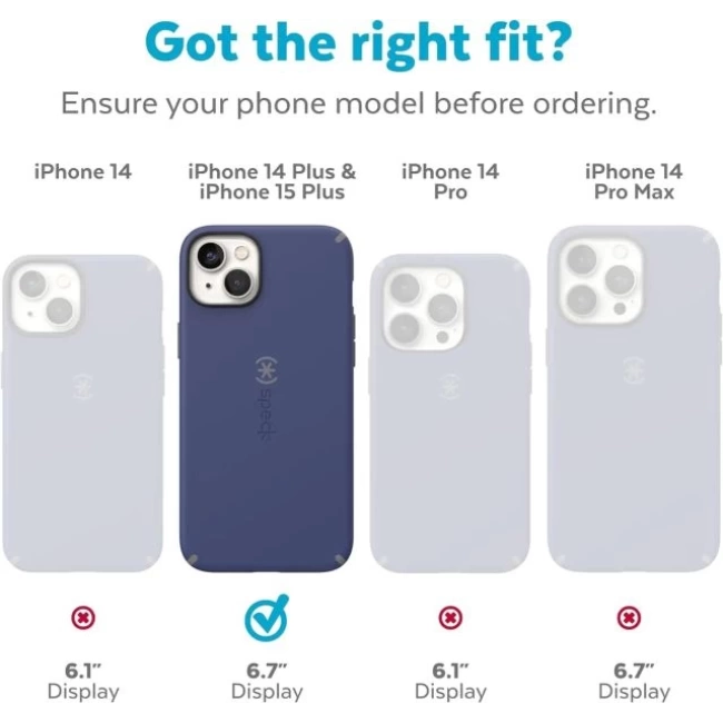 Speck MagSafe iPhone 15 Plus & 14 Plus Kılıfı