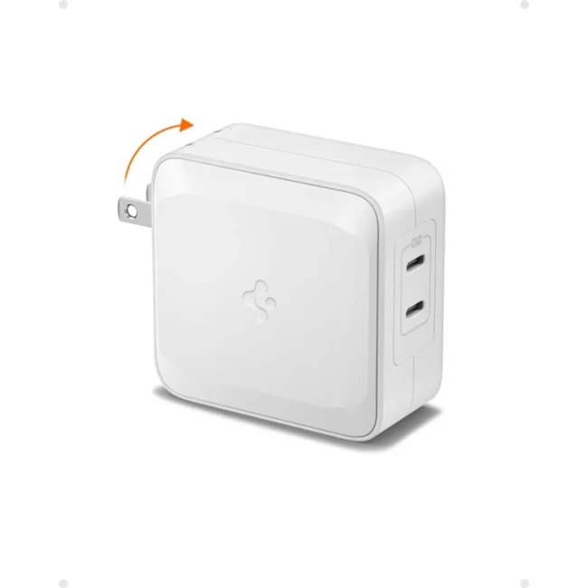 Spigen 100W USB-C Dual Duvar Şarj Cihazı [GaN II] PD 3.0