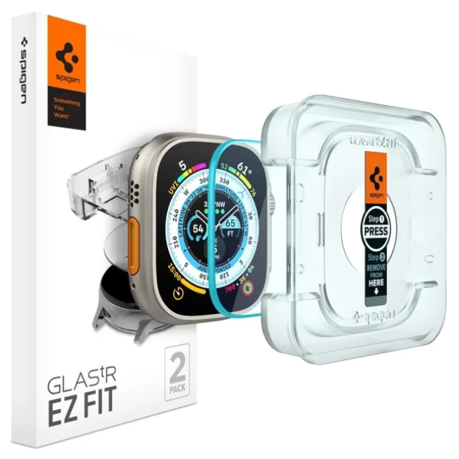 Spigen EZ Fit Temperli Cam Ekran Koruyucu