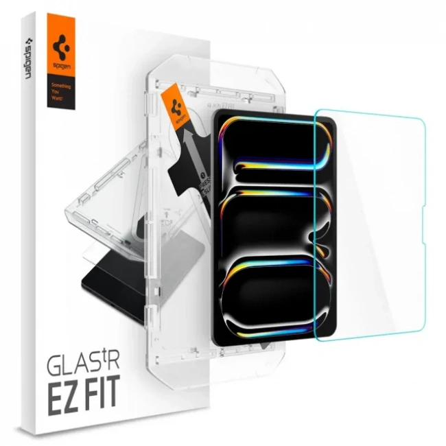 Spigen iPad Pro 11 inch [GlasTR EZ Fit] Tamperli Cam Ekran Koruyucu