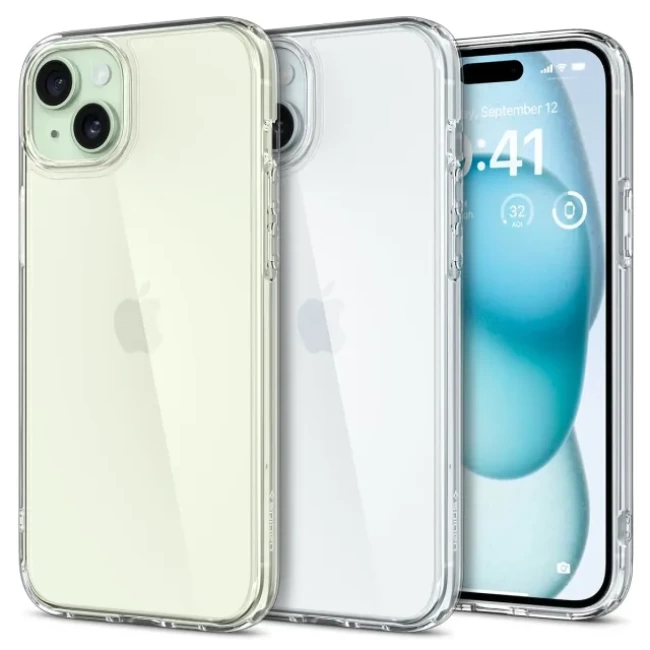 Spigen iPhone 15 Pro Ultra Hibrit Sararma Önleyici Kılıf (2023)