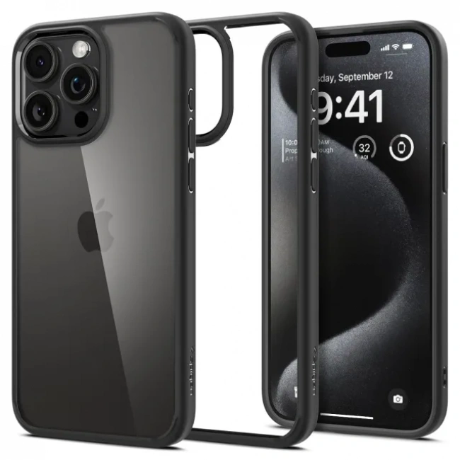 Spigen iPhone 15 Pro Ultra Hibrit Sararma Önleyici Kılıf (2023)