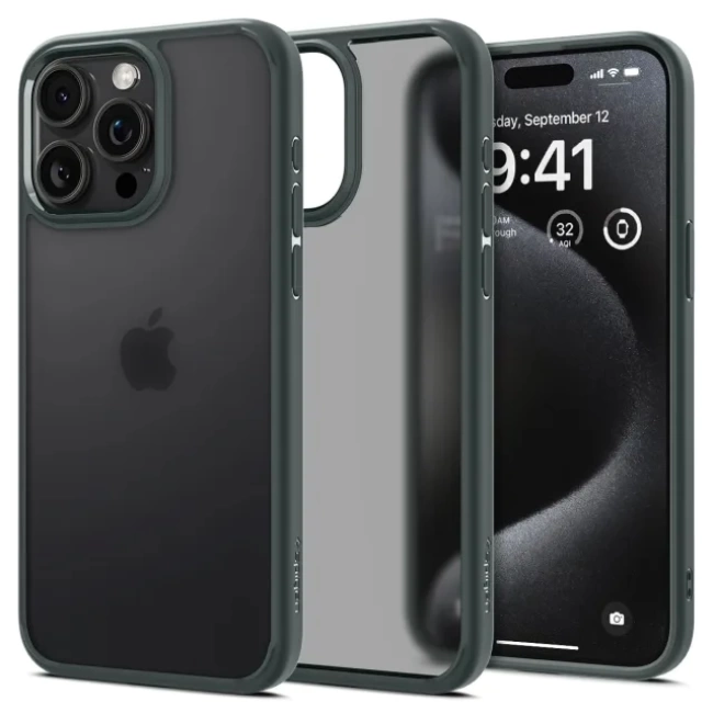 Spigen iPhone 15 Pro Ultra Hibrit Sararma Önleyici Kılıf (2023)