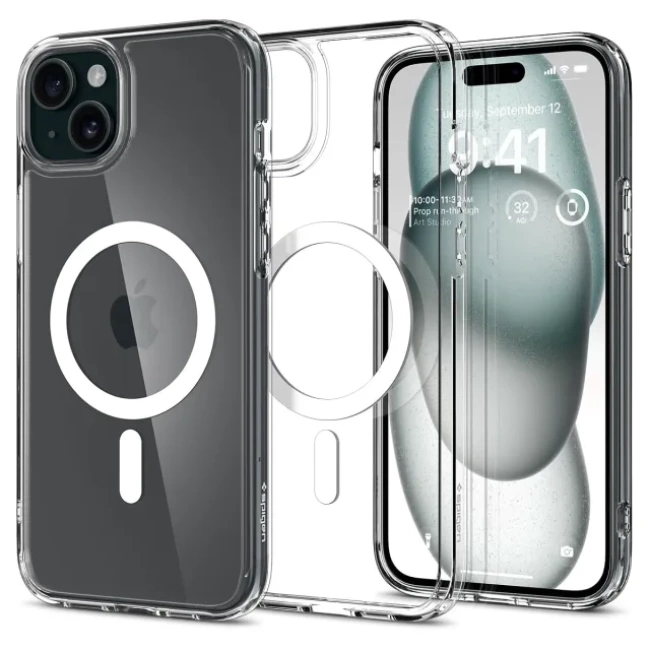 Spigen Manyetik Ultra Hybrid MagFit iPhone 15 Pro Max Kılıf