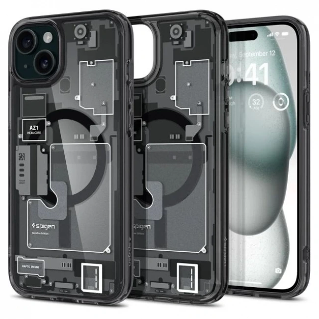 Spigen Manyetik Ultra Hybrid MagFit iPhone 15 Plus Kılıf