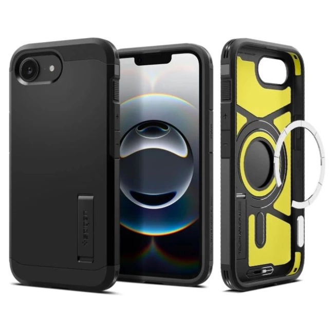 Spigen iPhone 15 Plus MagFit Manyetik Tough Armor Kılıf
