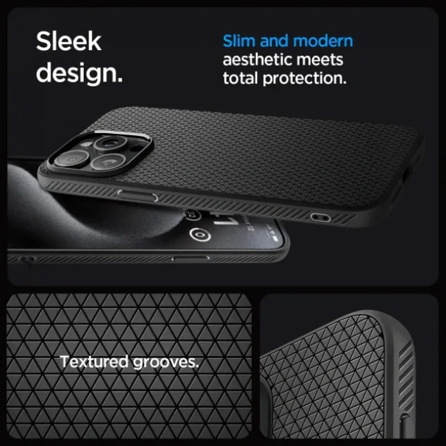 Spigen iPhone 15 Pro Max Liquid Air Armor [Military-Grade Protection] Kılıf (2023)