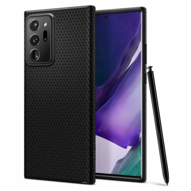 Spigen Liquid Air Armor Galaxy Note 20 Ultra 5G Kılıf - Matte Black