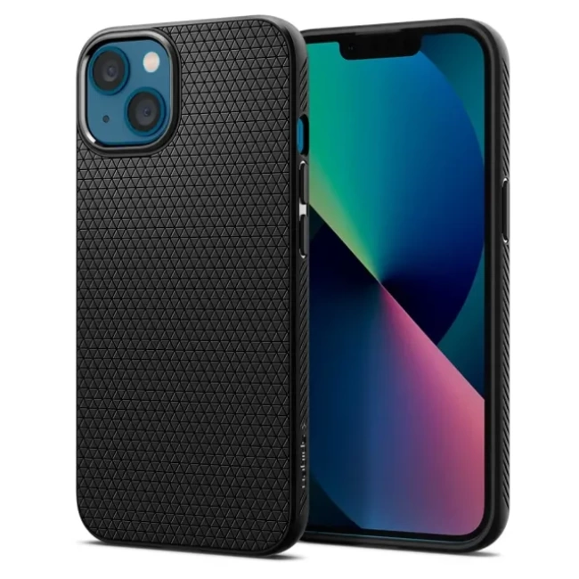 Spigen Liquid Air Armor iPhone 13 Mini Kılıf - Matte Black