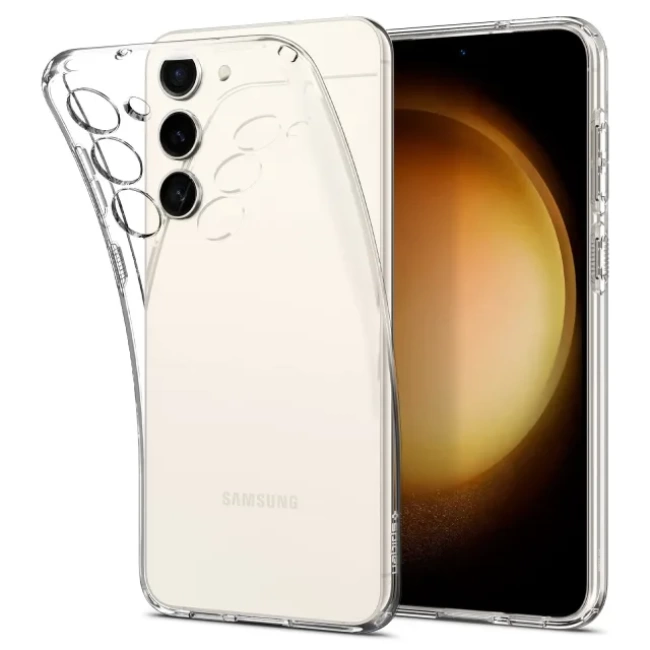 Spigen Liquid Crystal Galaxy S23 Kılıf Crystal Clear